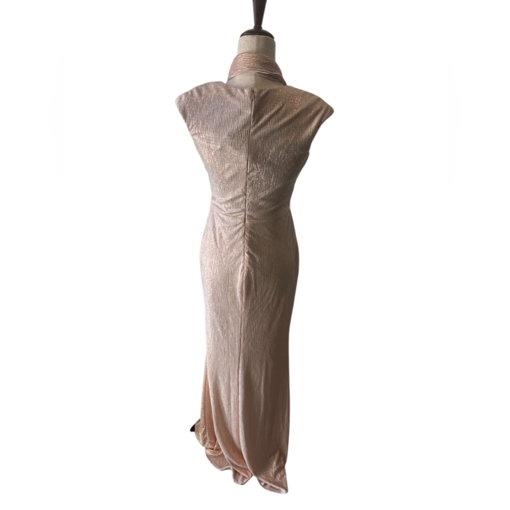 Pink Glimmer Dress 6 NWT Elegant - Picture 3 of 5